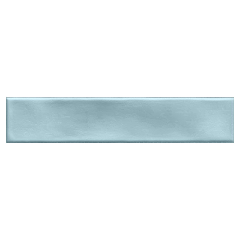 Brick Wandfliese Lula Aqua Brillo 5 x 25 cm