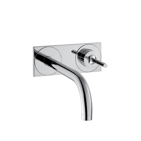 Hansgrohe Axor Uno 2 Wand-Waschtischmischer 175 mm auf Platt