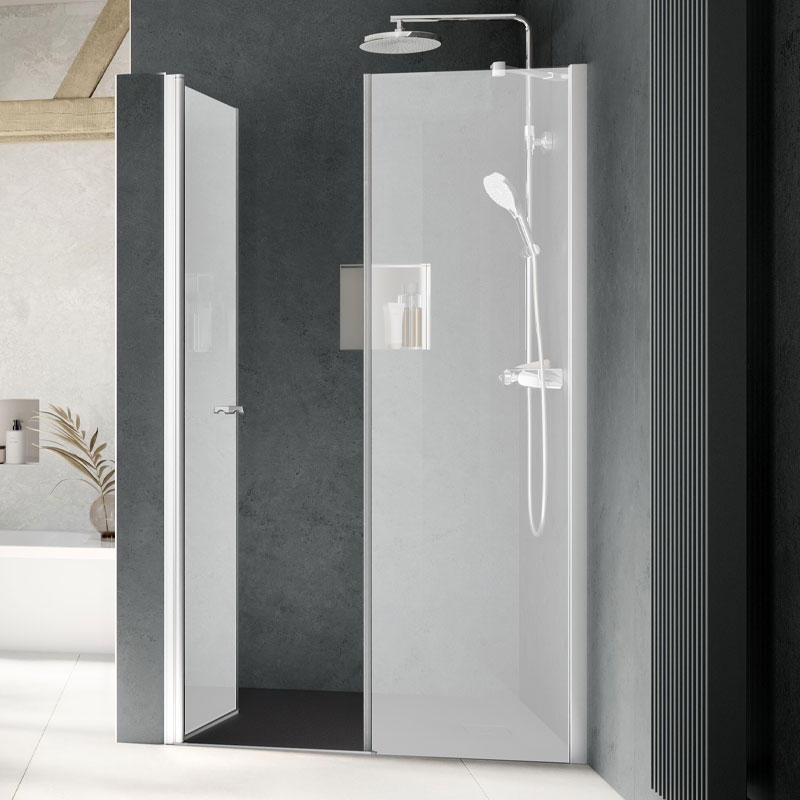 HSK Exklusiv 2.0 Drehtür Nische pendelbar m.Nebenteil 160 cm