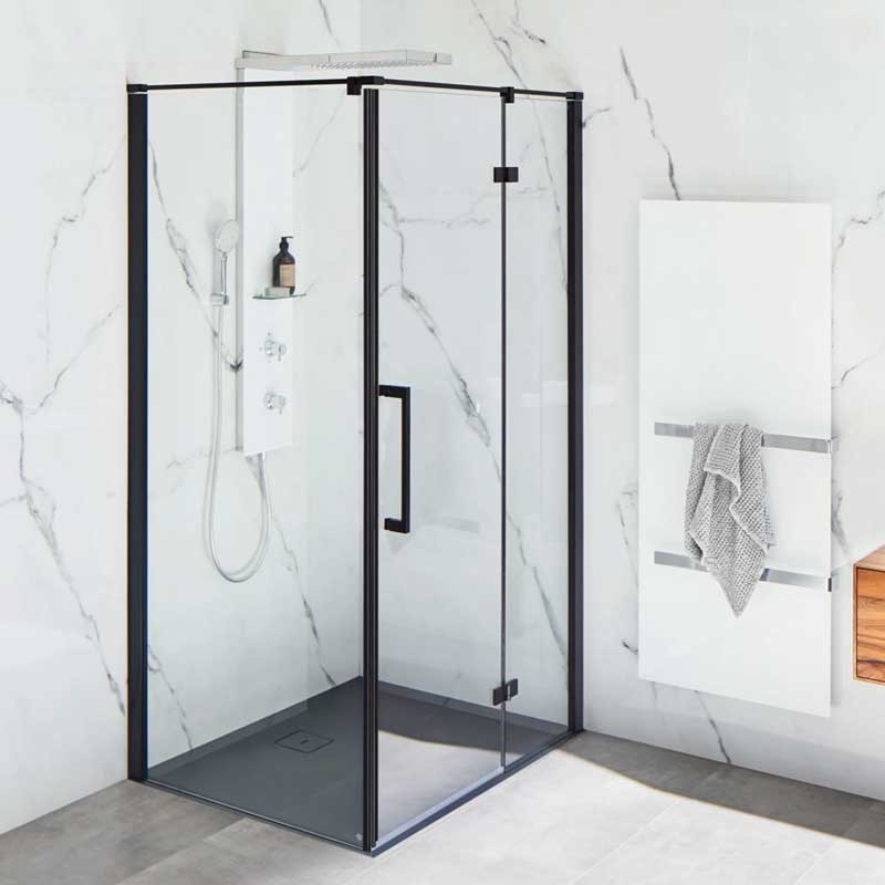 HSK RenoDeco Duschrückwand Marmor, Carrara-Weiß