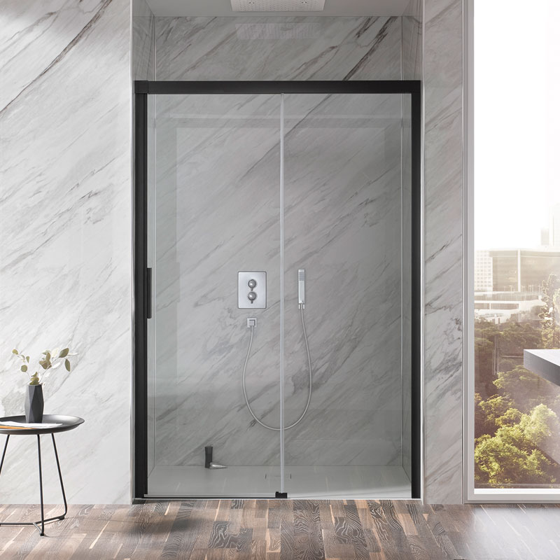 HSK Atelier Plan Schiebetür in Nische 100 cm