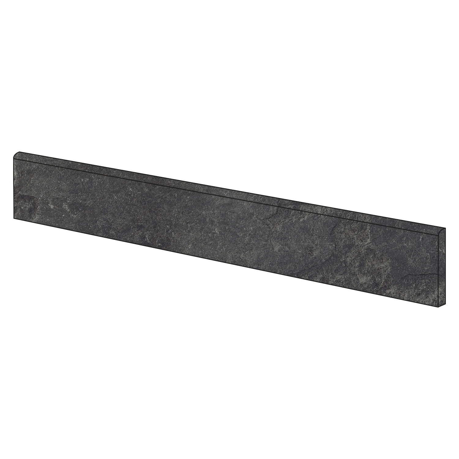 Rustikale Steinoptik Sockel i-stone Dark 7,5 x 80 cm