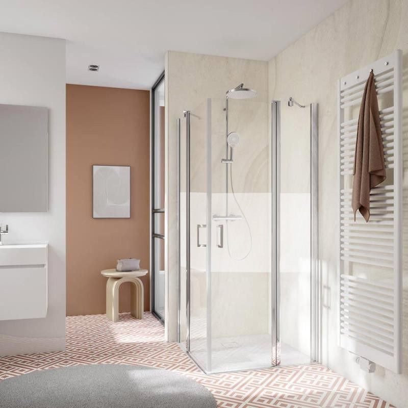 HSK Favorit Nova Eckeinstieg 4 teilig 80 x 90 cm