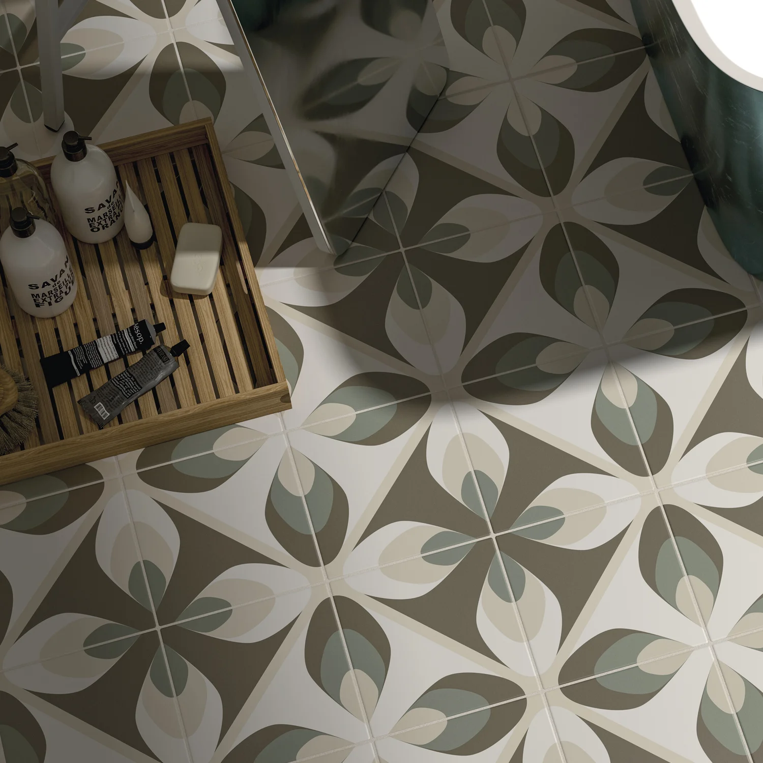 Casa Collection Hidra Ona Warm 20 x 20 cm Bodenfliese