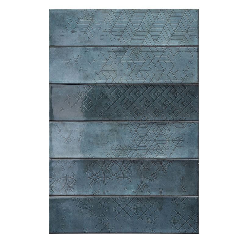 Casa Collection Omnia Decor Blue 7,5 x 30 cm Wandfliese