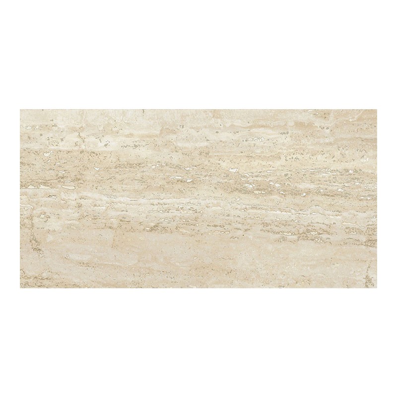 Travertin Optik Fliese Beige Vein Cut 30 x 60 cm Muster