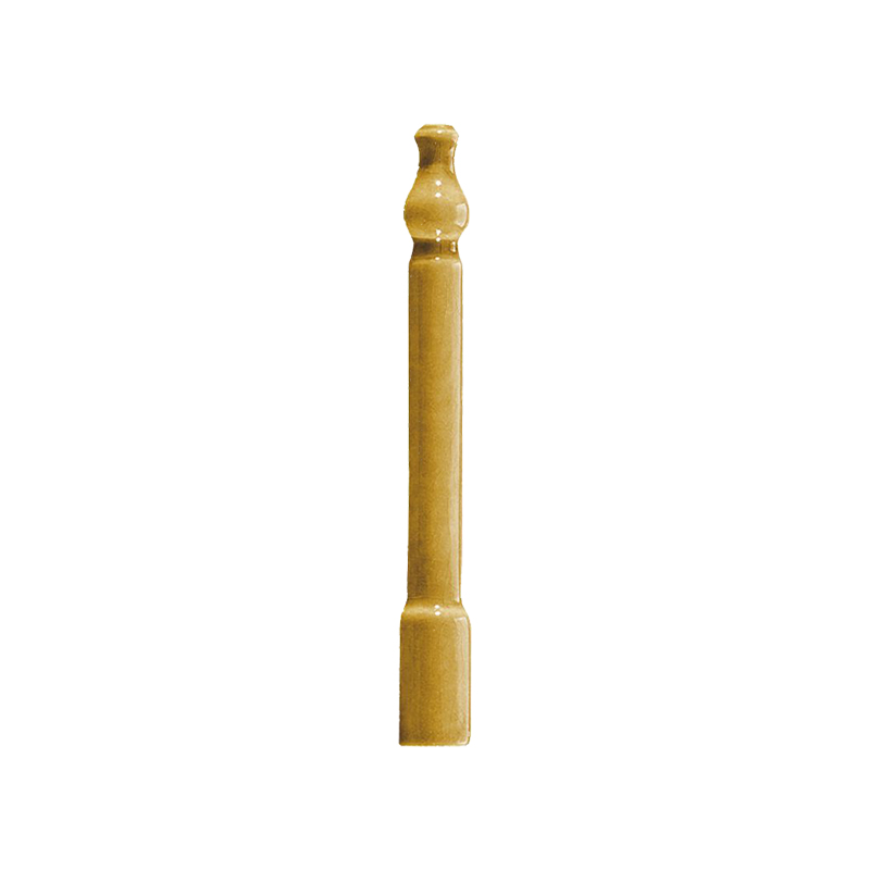 Grazia Epoque Ang. Zoccolo Mustard Craquele 2 x 20 cm Außenecke