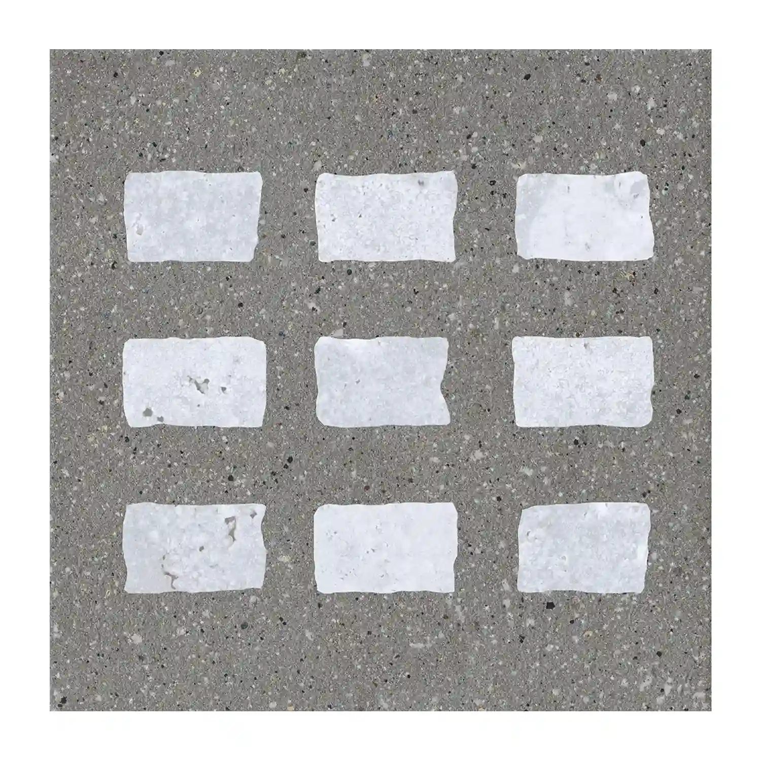 Fliese CIR Forever Color Gemstone Grey Mix 20 x 20 cm