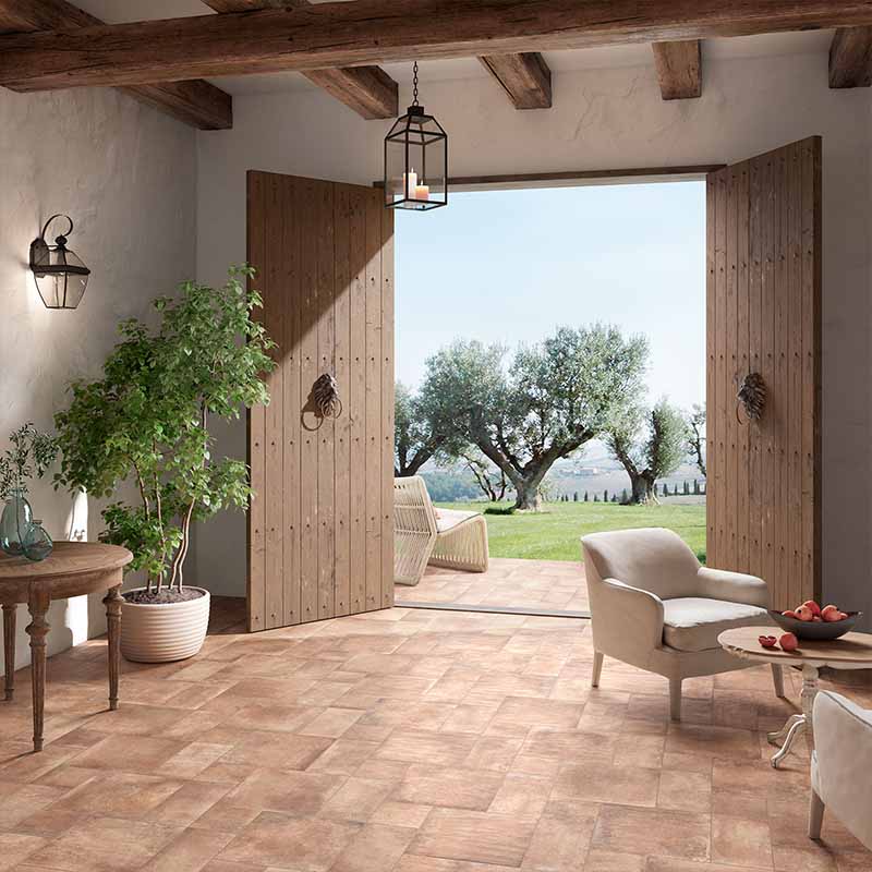 Cotto Bodenfliese Etrusche Umbria 20,3 x 20,3 cm