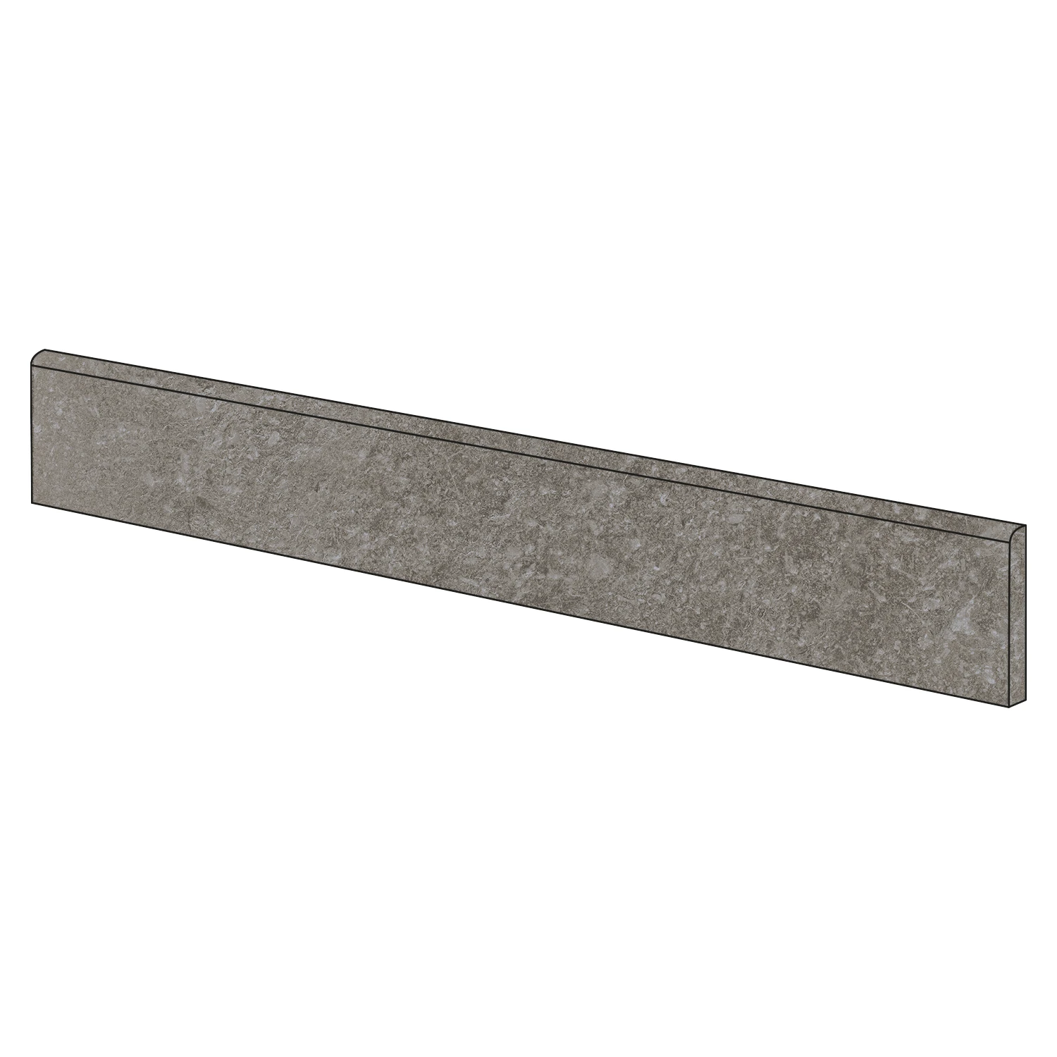 Rustikale Steinoptik Sockel i-stone Grey 7,5 x 80 cm