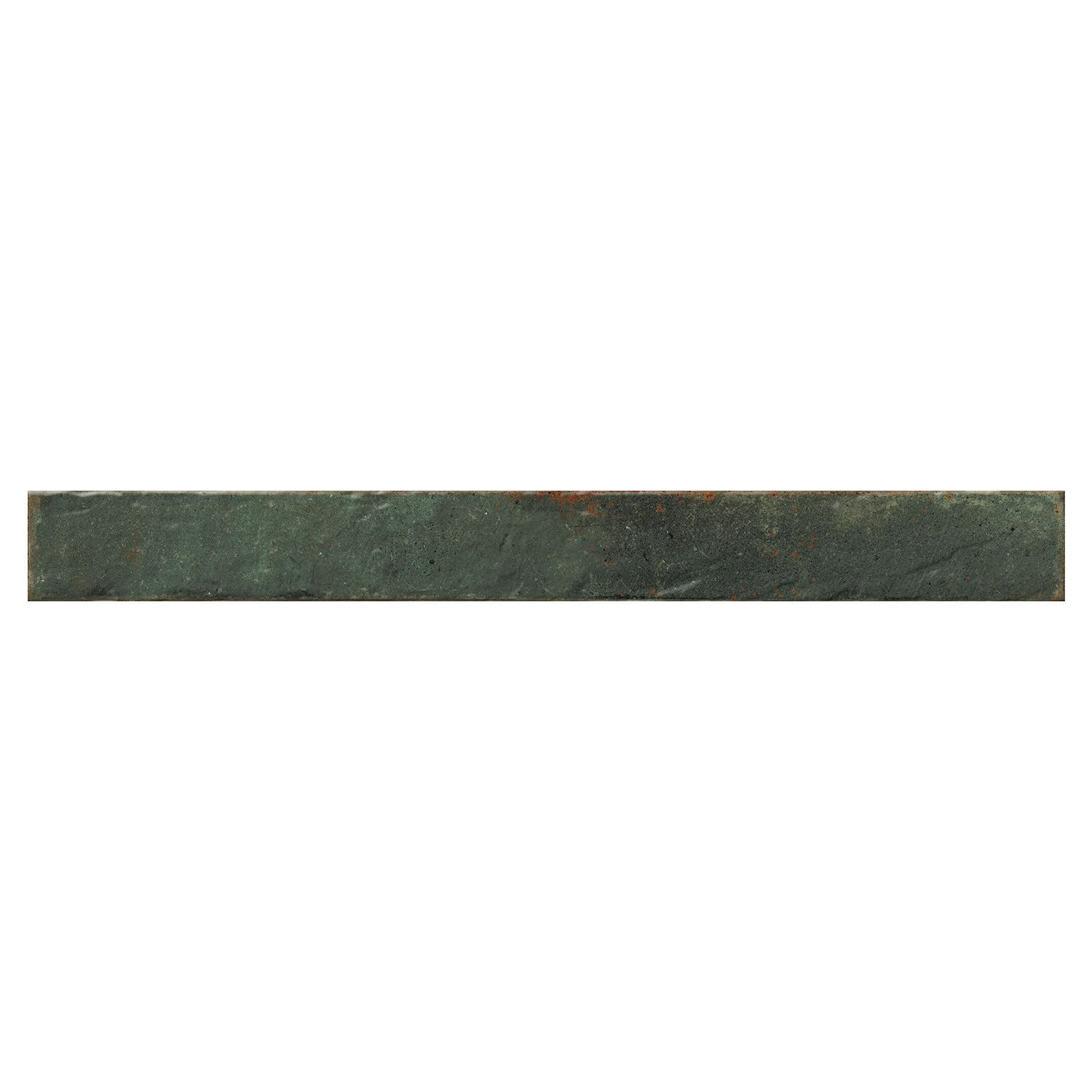 Wandfliese Brick Genesi Green 4,8 x 45 cm