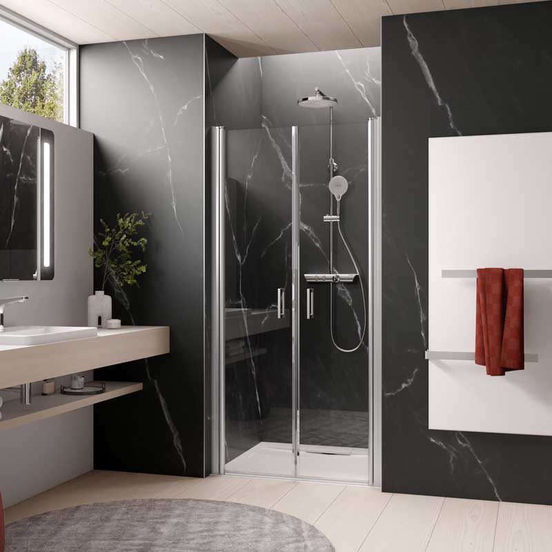 HSK Exklusiv 2.0 Pendeltür in Nische 80 cm