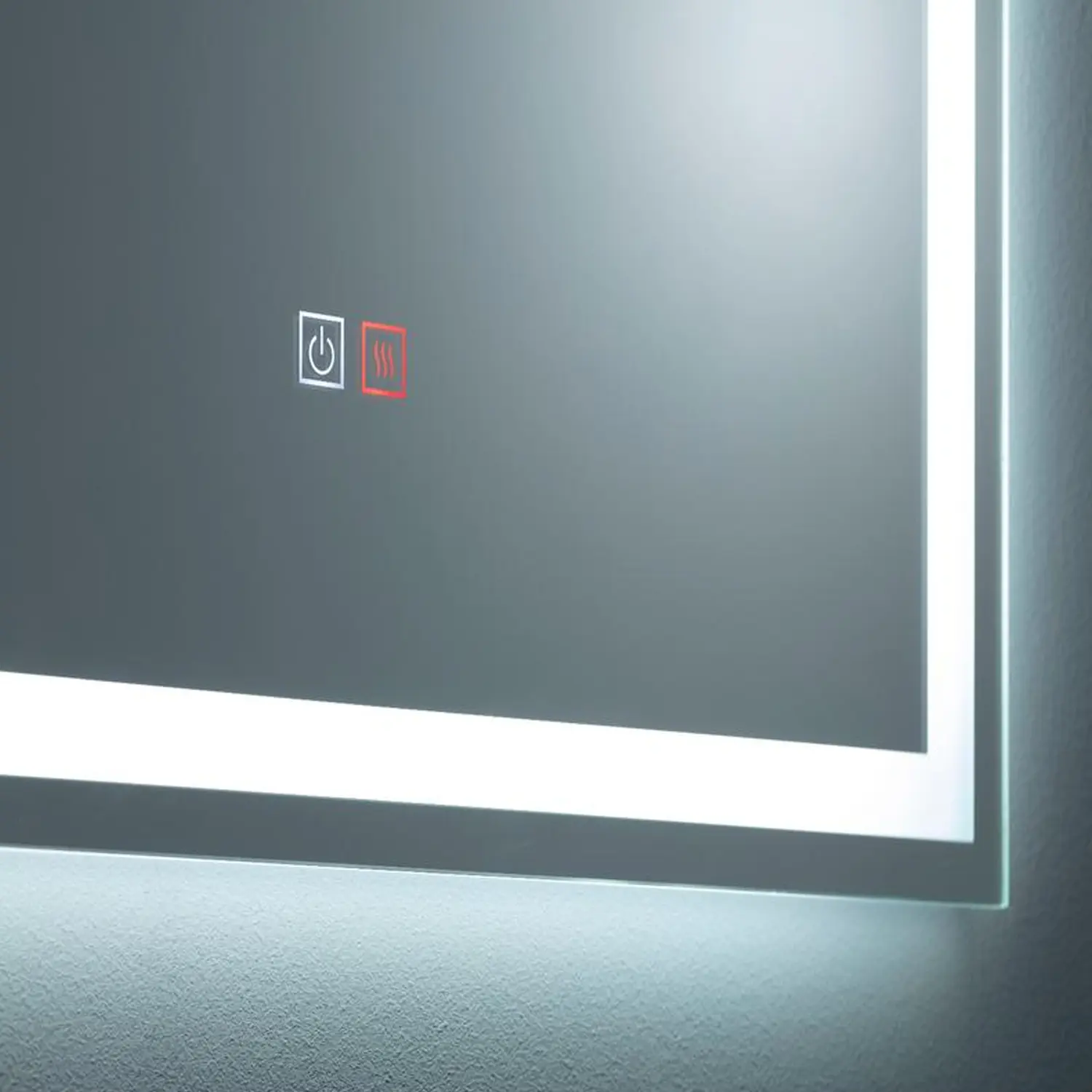 Avenarius LED Lichtspiegel 60 cm x 80 cm