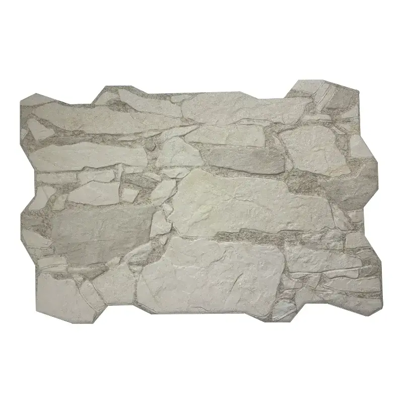 Wandverblender Außen Creme Mix 40 x 60 cm