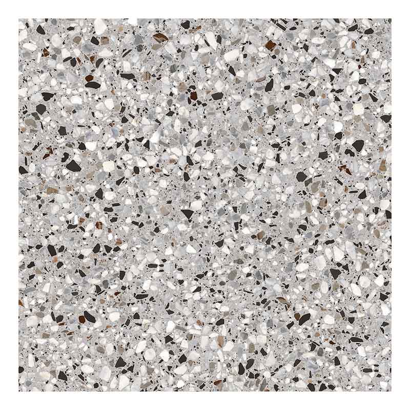 Terrazzo Beton Fliese Kado Smoke Flakes R11 60 x 60 cm