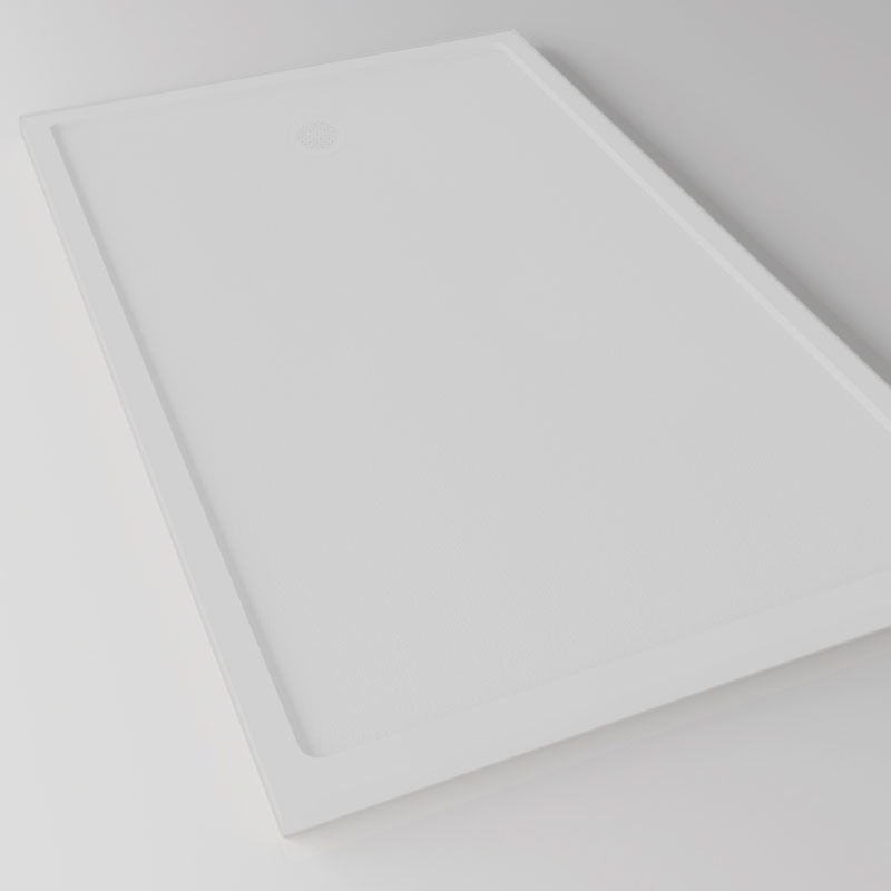 Hidrobox Quadro Kromat Duschfläche 100 cm x 100 cm Bianco