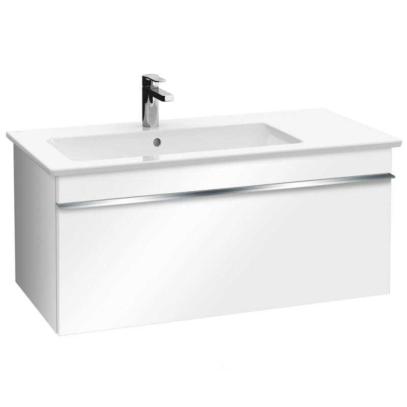 Villeroy & Boch Venticello Möbelwaschtisch 100 cm Becken links