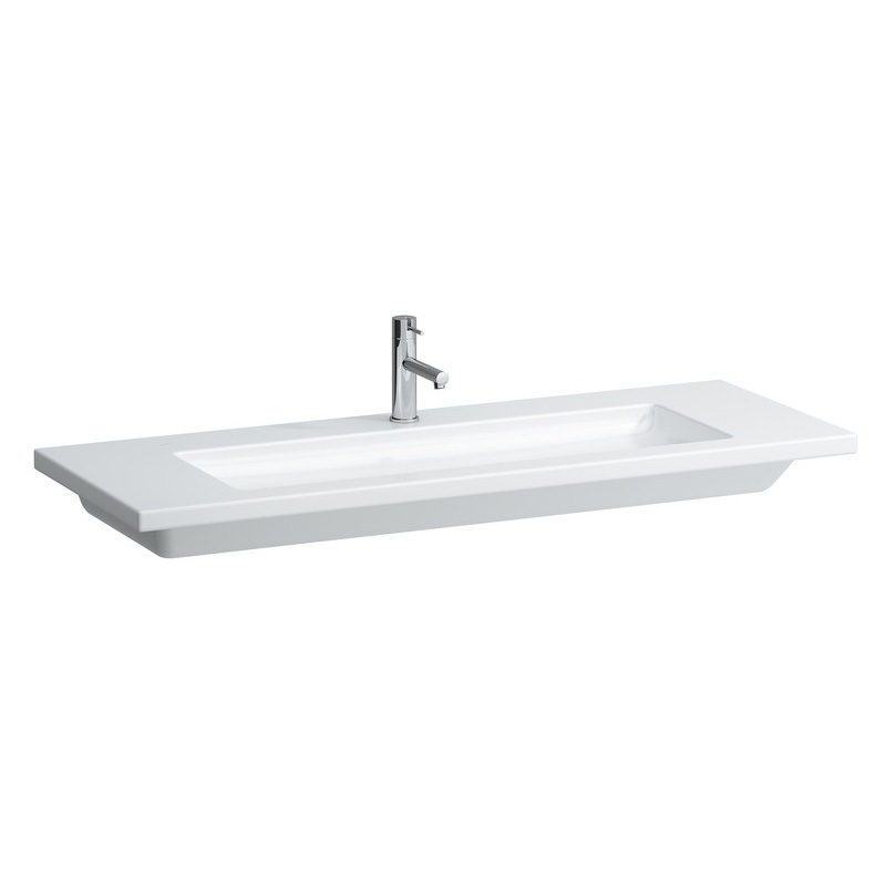 Laufen Living SQUARE Doppel-Waschtisch 130 x 48 cm