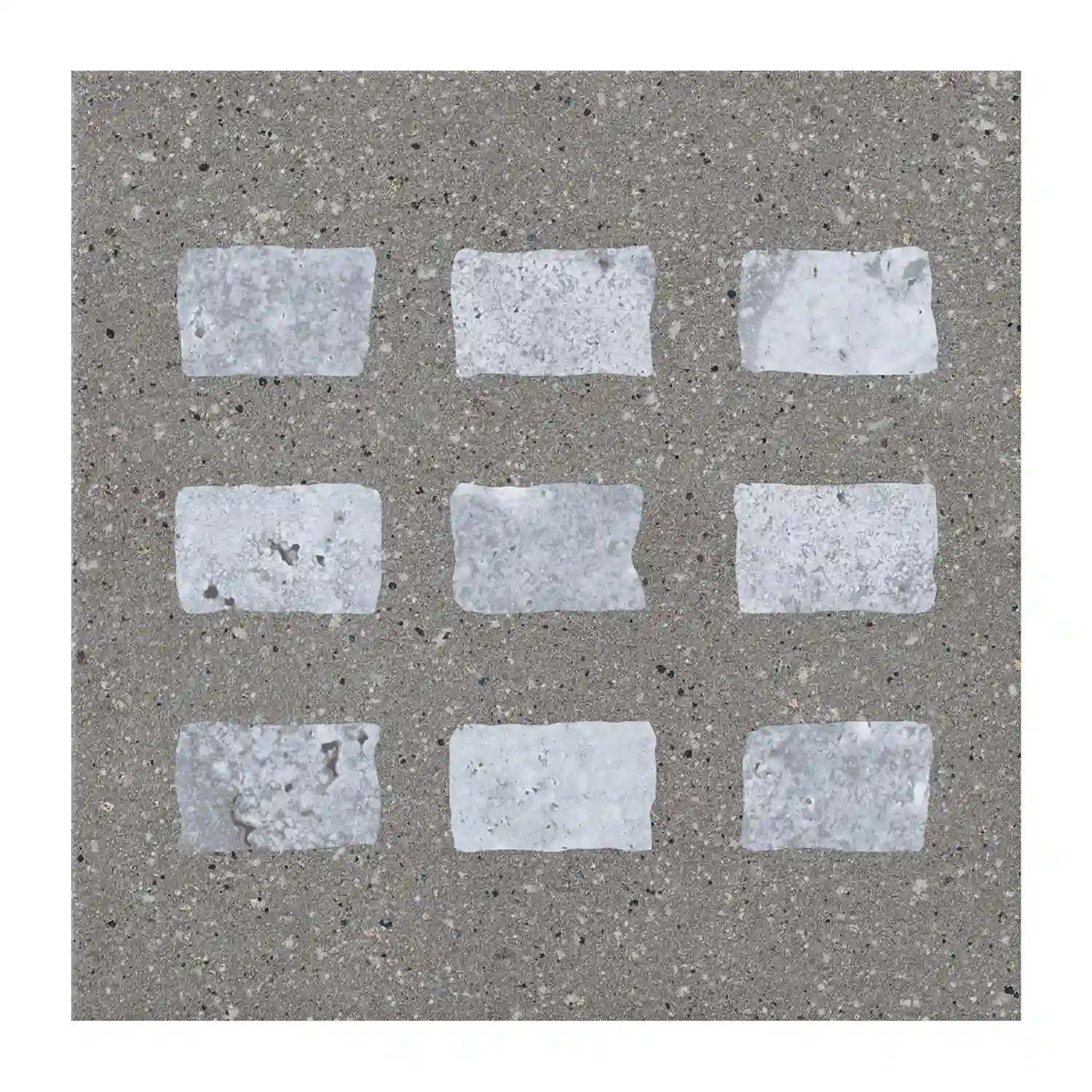 Fliese CIR Forever Color Gemstone Grey Mix 20 x 20 cm