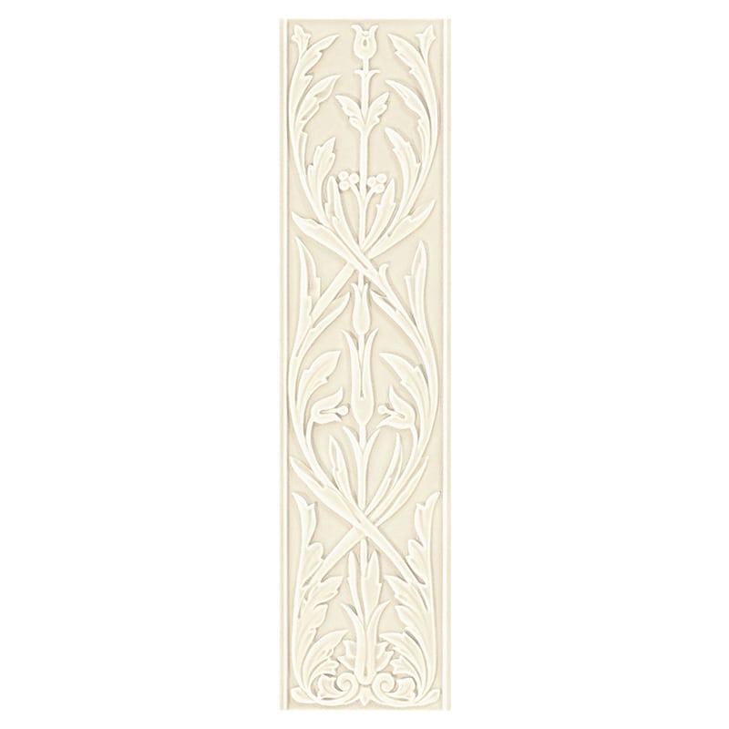 Grazia Epoque Ermitage Beige Ivory Mat 20 x 80 cm Wandfliese