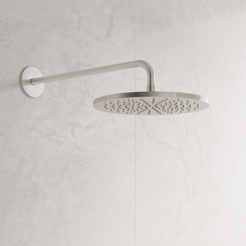 Steinberg Serie 100 Brushed Nickel Regenbrause  Ø 300 mm