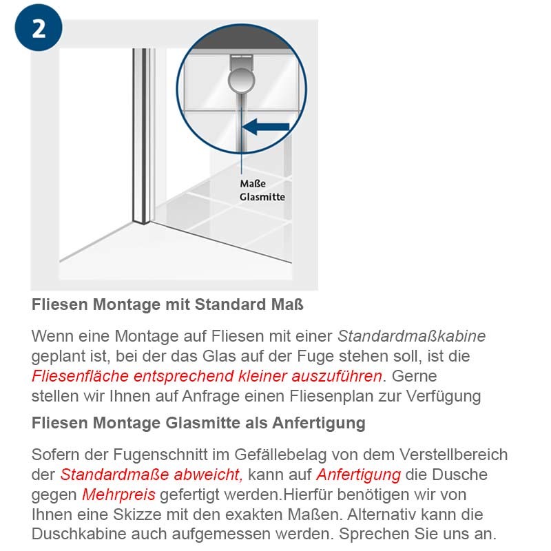 HSK Premium Classic Eckeinstieg Duschkabine 4 tlg. 80 x 80