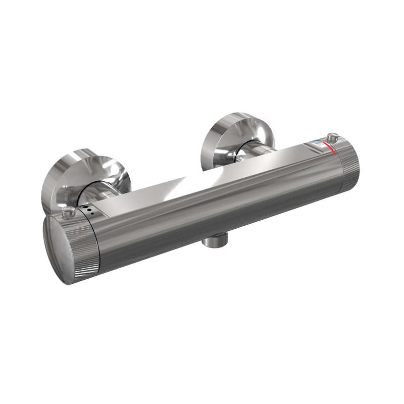 HSK AquaXpro Aufputz-Sicherheits-Duschthermostat Rund