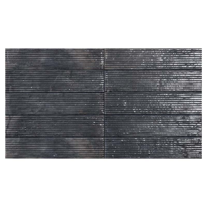 Brick Wandfliese CIR City Lines Black Mix 6,5 x 29 cm