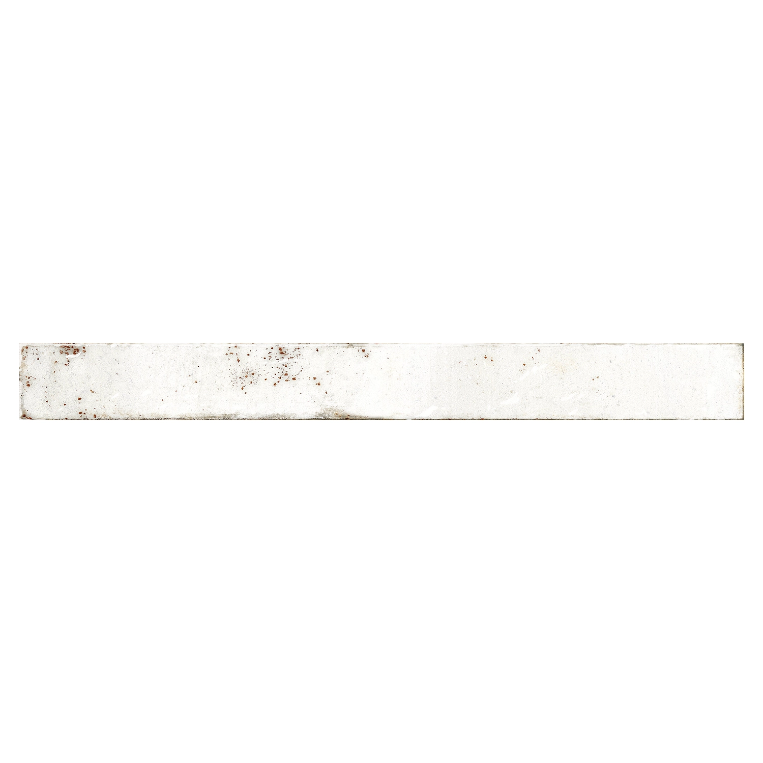 Wandfliese Brick Genesi White 4,8 x 45 cm Muster