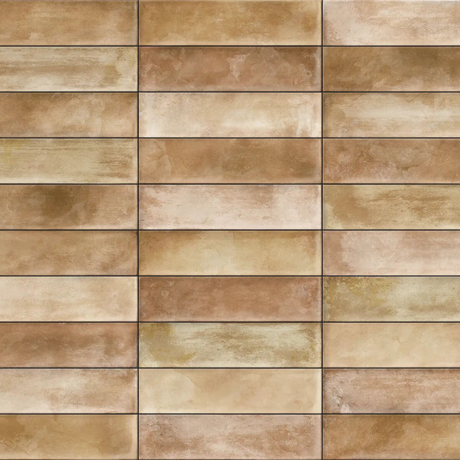 Wandfliese Brick Cambre Ochre 7,5 x 30 cm