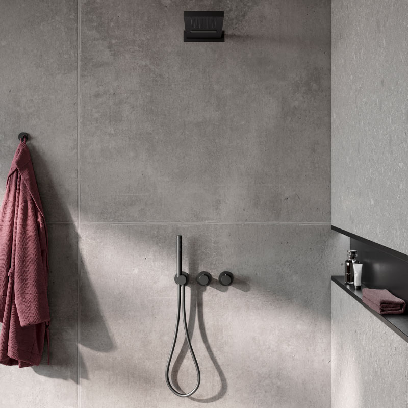 Herzbach MODUL7 Thermostat Set Multifunktions-Regenbrause