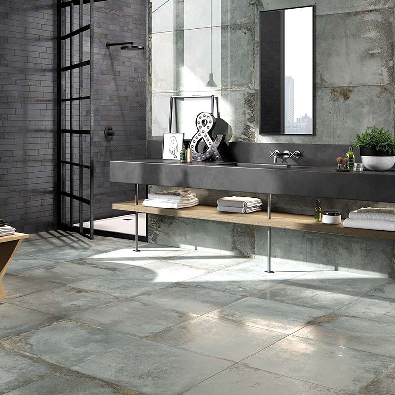 Rondine Oxyd Green Naturale 60 x 60 cm Bodenfliese