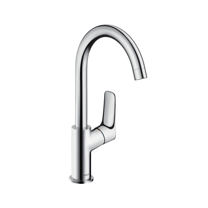 Hansgrohe Logis Einhebel-Waschtischmischer 210 mit Schwenkauslauf 120°