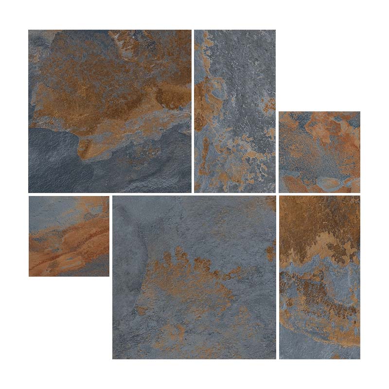 Römischer Verband Schieferoptik Slate River A