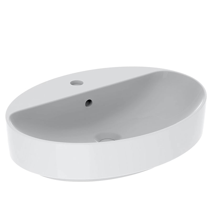 Geberit VariForm Aufsatzwaschtisch oval 60 x 45 cm