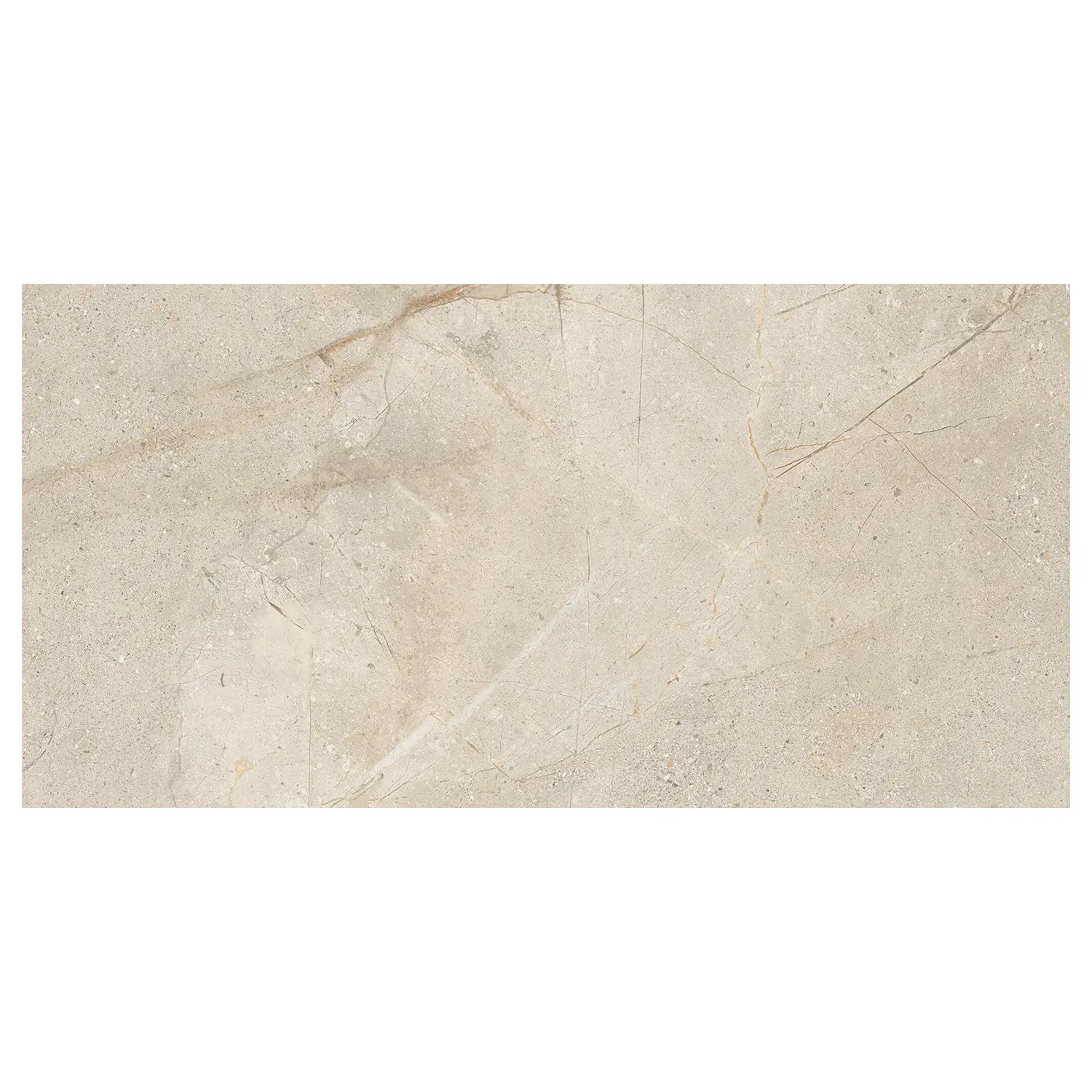 Steinoptik Fliese Crust Beige 60 x 120 cm