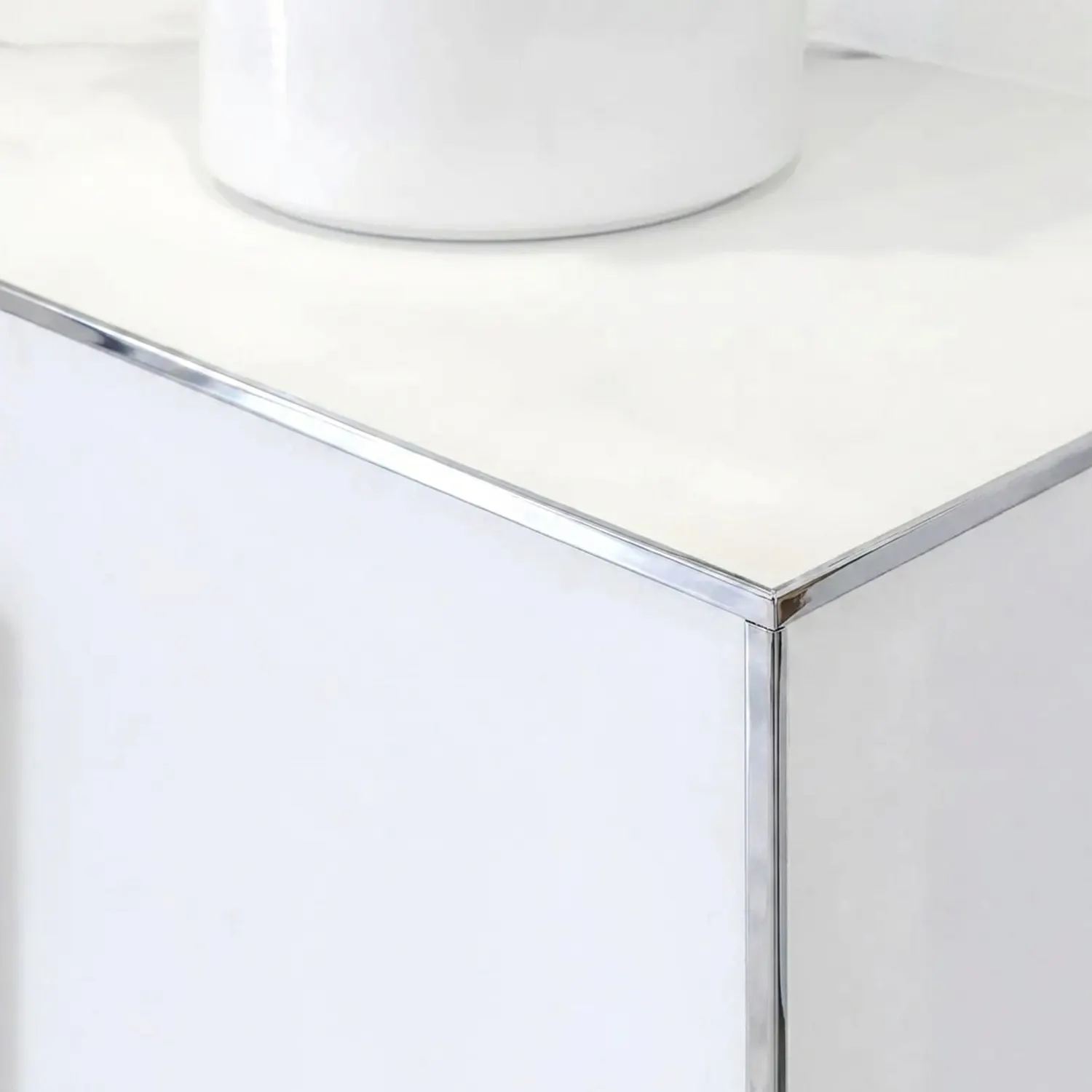 HSK Renodeco Eckprofil außen flächenbündig Chrom-Optik