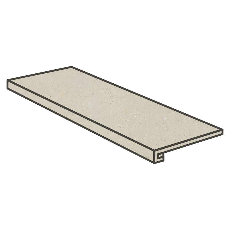 Italgraniti Silver Grain Beige Stufenplatte 120 x 33 x 4 cm