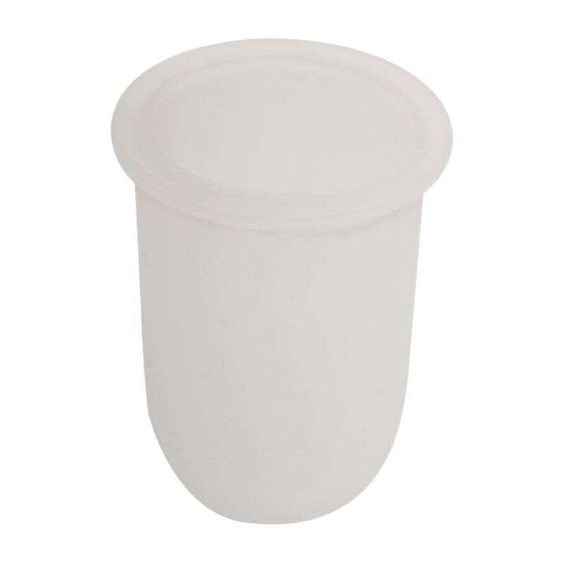 BRAVAT Ersatz-Bürstenglas zu WC-Bürstengarnitur