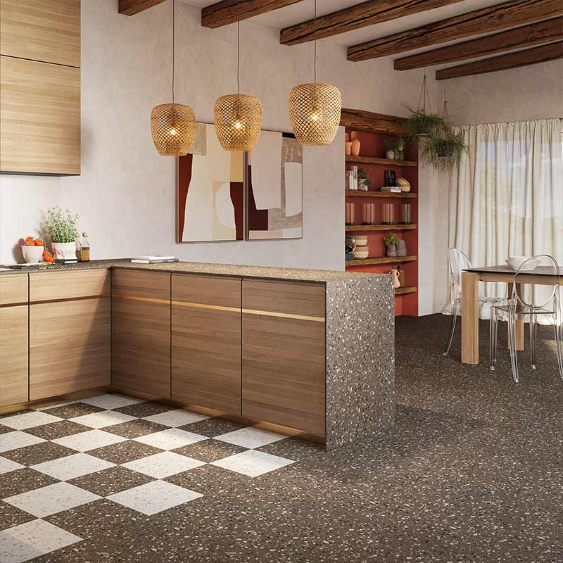 gigacer Inclusioni Classico Terra Mat 120 x 120 cm