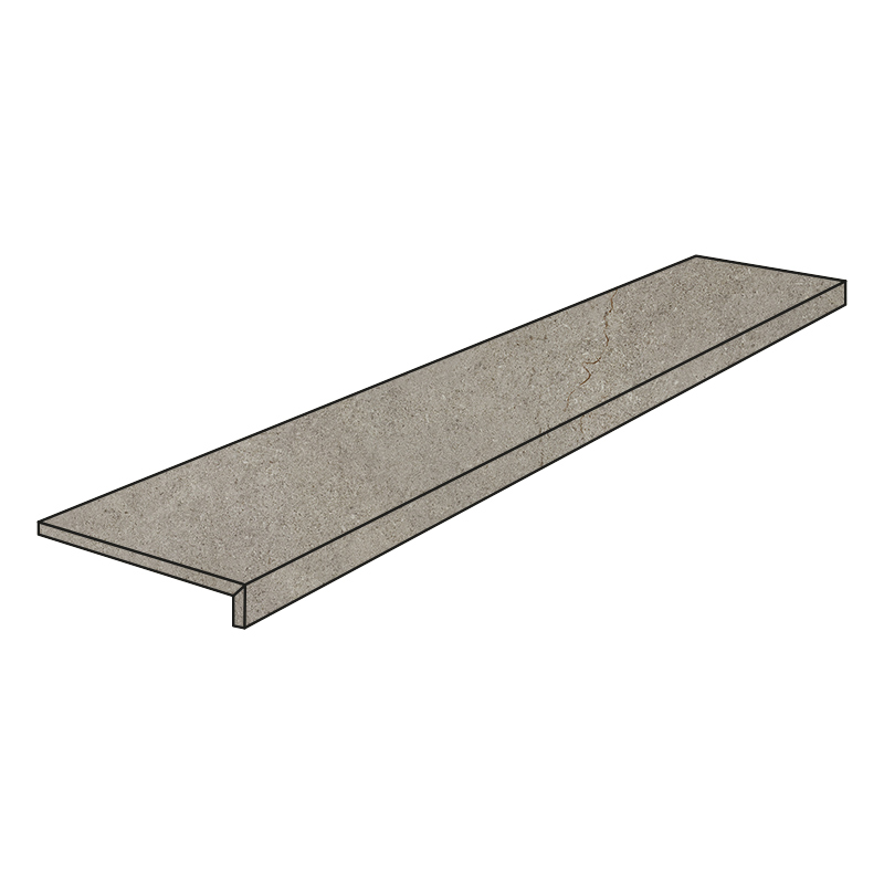 Cercom Archistone Archi Grey Costa Retta 30 x 120 x 3,3 cm Stufenplatte