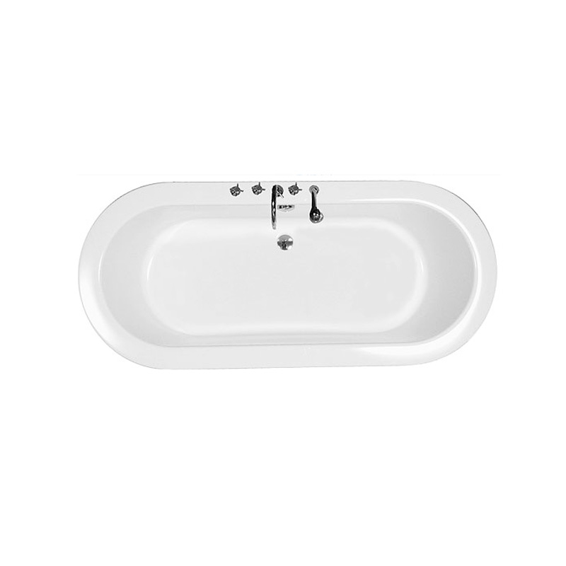 Caribia Ovalnova Oval Badewanne 180 x 80 x 45 cm