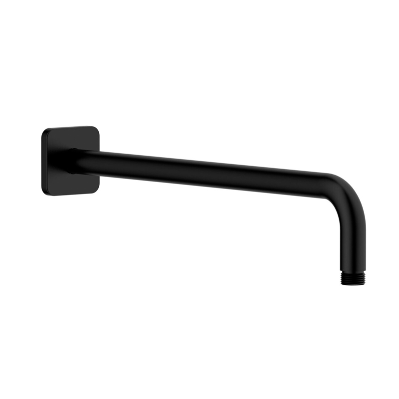Avenarius Linie 230 Black Brausearm für Wandmontage 390 mm