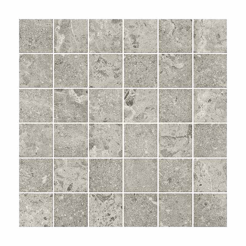 Serenissima Concreta Titanio 5 x 5 cm Mosaikfliesen