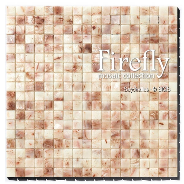 Sicis Firefly Seychelles Glasmosaik 15 x 15 mm