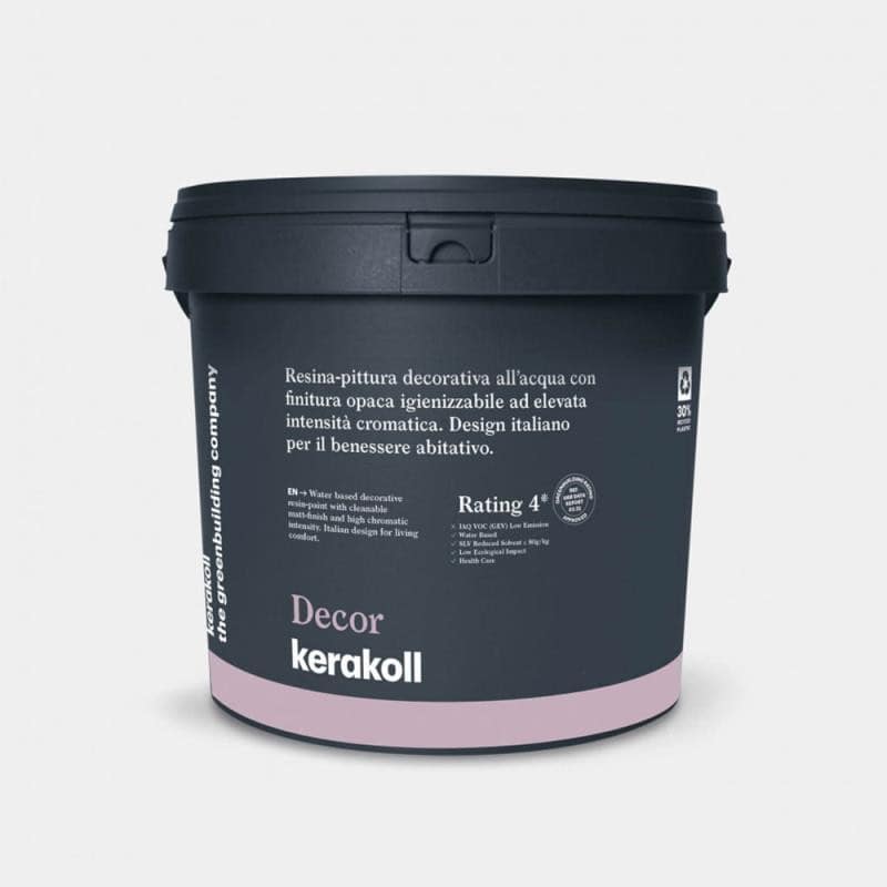 Kerakoll Decor Harz Anstrich für die Dekoration von Wänden