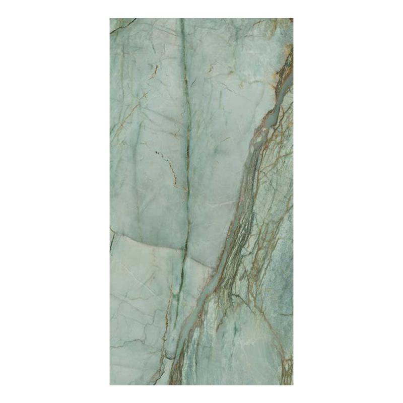Marmoroptik Fliese Rainforest Grün 44,35 x 88,9 cm Matt