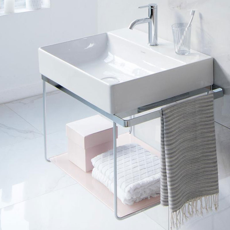 Duravit DuraSquare Metallkonsole für Waschtisch wandhängend