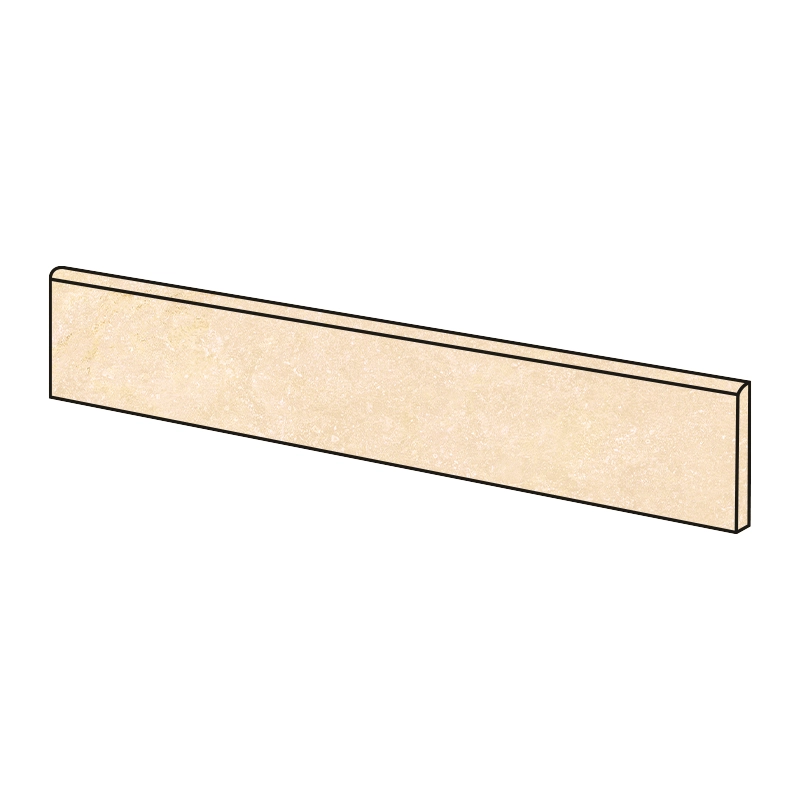 Rustikale Steinoptik Sockel i-stone Cream 7,5 x 80 cm