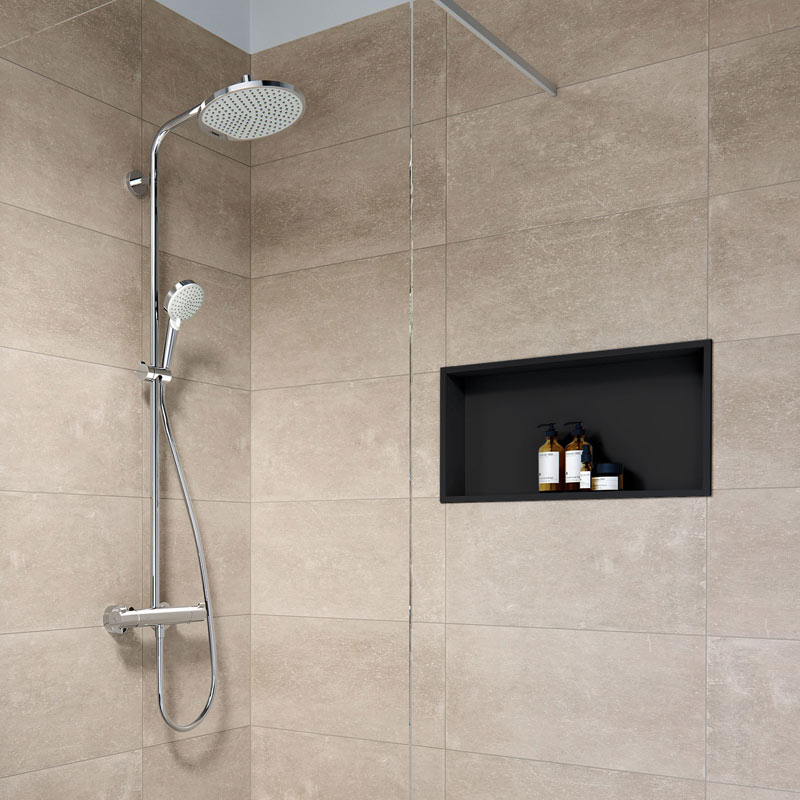 hansgrohe XtraStoris Minimalistic Wandnische mit Rahmen